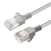 Omrežni kabel CAT6A U-FTP Slim 10m siv LSZH