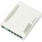 MikroTik RouterBoard RB260GS, 5x10/100/1000Mb/s+1 x Giga SFP