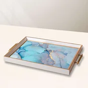 Aberto Design Poslužavnik TPB10035 50 x 29 x 3.5 cm, Šareni