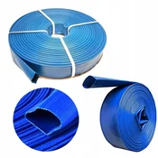 Kraft&Dele KD778 Ploska gumijasta cev 2 palca 52 mm 50 m