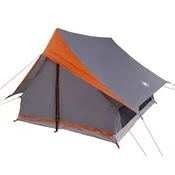 vidaXL vidaXL Kamping Šotor A-Frame 5-Osebn Siva in Oranžna Vodoodporen, (22094391)