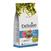 Exclusion dog hrana za odrasle pse velikih pasem tuna 12kg - Exclusion Mediterrano - Normalno aktivni - Tuna - Odrasel (1-7 let) - Velika - 12 kg - brez jagnjetine