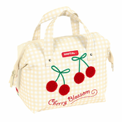 NEW Toaletna torbica za šolo Safta Cherry Bež (26.5 x 17.5 x 12.5 cm)