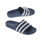 adidas Originals Adilette Sandals adi blue / white Gr. 12.0 UK
