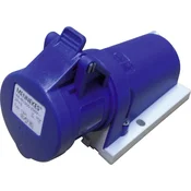 MENNEKES Stenska doza MENNEKES 1341 CEE-Cara  TwinContact 16 A 3p modra IP44
