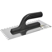 Vorel Nerjaveča jeklena gladilka za omet 270 x 125 mm, zobje 8 x 8 mm 06780