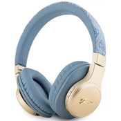 GUESS Bluetooth on-ear headphones blue 4G Script (GUBH604GEMB)