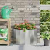 Sadilica Srebrno 60 x 30 x 35 cm Cinkani celik