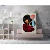 Wallity Dekorativna slika na platnu, 50x70cm, Šarena