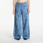 Jeans adidas Liberty London Firebird Mid Rise Straight Denim Pant Medium Vintage Denim/ Light Denim 28/30