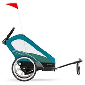 cybex® večnamenska kolesarska prikolica zeno™ bike 2v1 maliblue