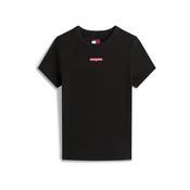 Tommy Jeans Majica rdeča/črna