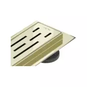 Mexen Flat M01 linijsko odtočno korito 50 cm, zlato - 1520050-15
