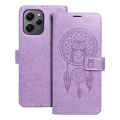 Mezzo knjižna torbica Xiaomi Redmi 12 4G/12 5G, vzorec lovilec sanj - vijolična