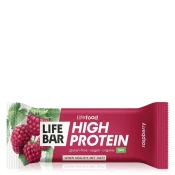 BIO PROTEINSKA PLOŠČICA LIFEBAR MALINA, 40 g