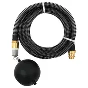 Usisno crijevo s mjedenim prikljuccima crno 1,1  5 m PVC