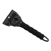 INF Strgala za led za avto Strgalo za sneg za vetrobransko steklo za avto z ročajem iz pene Black, (21278132)