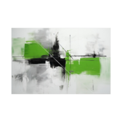 Canvas Slika na platnu Dinamicno zelenilo 3, 75 x 50 cm