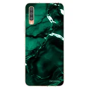 Silikonski prozorni ovitek za Samsung Galaxy A70 A705F - Dark emerald