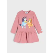 Sinsay - Haljina sa peplumom Bluey - pastelno roze
