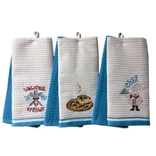Set 6 kuhinjskih krpa Wafle light blue ( VLK000109- lightblue )
