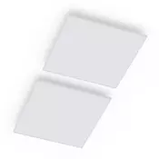 Klarstein Wondersky, stropni infrardeči grelnik, set 2 grelnikov, 350W, 60 x 6,5 x 60 cm (Š x V x G), IP44 (HTR10-Wondersky350db)