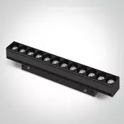 LINEARNA LED SVJETILJKA ZA MAGNETSKE ŠINE DALI CRNA 12W CCT 48V IP20 MINI/MIDI DM42112AAL/B/V