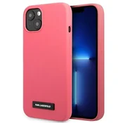 Karl Lagerfeld KLHCP13SSLMP1PI iPhone 13mini 5,4 trdo ohišje fuksija/fuksija silikonska ploščica