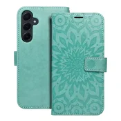 MEZZO Book case preklopna torbica za SAMSUNG GALAXY A55 5G mandala zelena