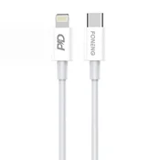 Foneng FONENG X31 USB-C V LIGHTNING KABEL, 20W 1M (BEL)