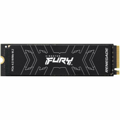 Disk SSD M.2 NVMe PCIe 4.0 2TB Kingston Fury Renegade 2280 7300/7000MB/s (SFYRD/2000G)