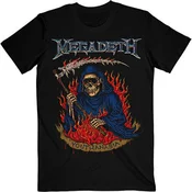 Megadeth Majica Youthanasia Flames Unisex Black S