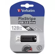 Verbatim 128GB Pinstripe black USB 3.0 fleš memorija ( UFV49319/Z )