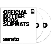 Serato 12 Butter Rug Slipmant - White zaštita za vinil (Par)