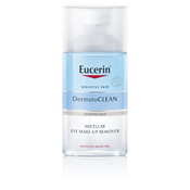 Eucerin DermatoClean, micelarni odstranjevalec ličil za oči, 125 ml