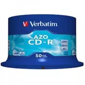 Verbatim CD-R 700MB AZO crystal 52X 43343 ( 74B50/Z )