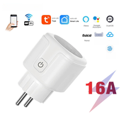 INF Tuya WiFi Smart Plug EU Standard 16A 4-paket, (21299650)