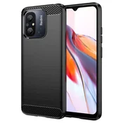 MG Carbon ovitek za Xiaomi Redmi 11A/Poco C55/Redmi 12C, črna