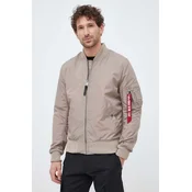 ALPHA INDUSTRIES Prehodna jakna MA-1 TT  pesek