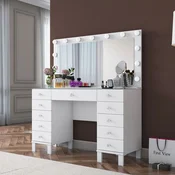 Hanah Home Sto za šminkanje, Beli