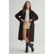 Trendyol Brown Oversized Coat