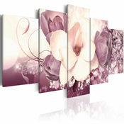 Slika - Burgundy Princess 100x50