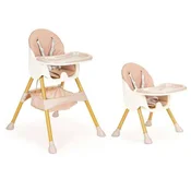 ECO TOYS Hranilica za bebe 2u1 ERGO, Roze