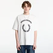 Majice FRED PERRY Tartan Applique T-shirt Snow White L