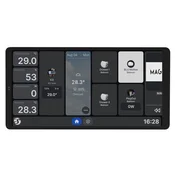 Shelly Wall Display X2i nadzorna plošča WiFi/BLU, 6.95 (črna)