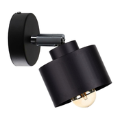 Zidna spot svetiljka SIMPLY BLACK 1xE27/60W/230V