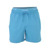 Calvin Klein Swimwear Kratke kopalne hlače ESSENTIALS  nebeško modra / bela