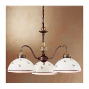 Kolarz 731.83.69 - Luster na lancu NONNA 3xE27/75W/230V crvena