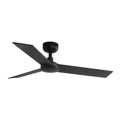 FARO 34296WT-Stropni ventilator RUDDER S črna pr. 106 cm WT + Daljinski upravljalnik
