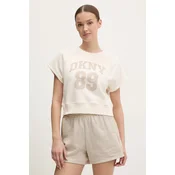 Bombažna kratka majica Dkny